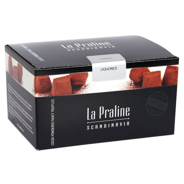 La Praline Gothenburg Fancy Truffles  - kakaohaltiges Konfekt mit Lakritz (200 g)