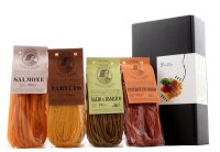 Geschenkset - Nudelkiste - Pasta in 4 Variationen aus...
