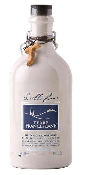 Terre Francescane - natives Olivenöl extra kaltgepresst "Il Cantico" LEGGERO / MILD Italien (500 ml)