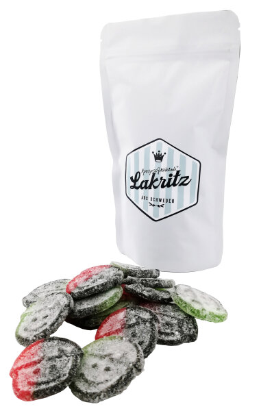 Apropos Geschenk Saure Weingummi-Lakritz-Zwillinge aus Schweden  (175g Tüte)